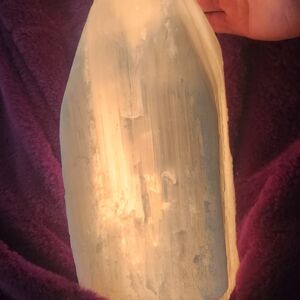 Natural Selenite Lamp